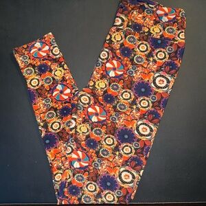 Colorful Floral Leggings